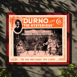 Durno and Co. Vintage Performance Cultural or Heritage Poster