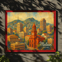 Malawi Scenic View Photography Realism Wanderlust Poster