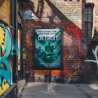 Reviving the Motor City Detroit Poster PosterGoat