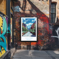 High Park in New York Poster