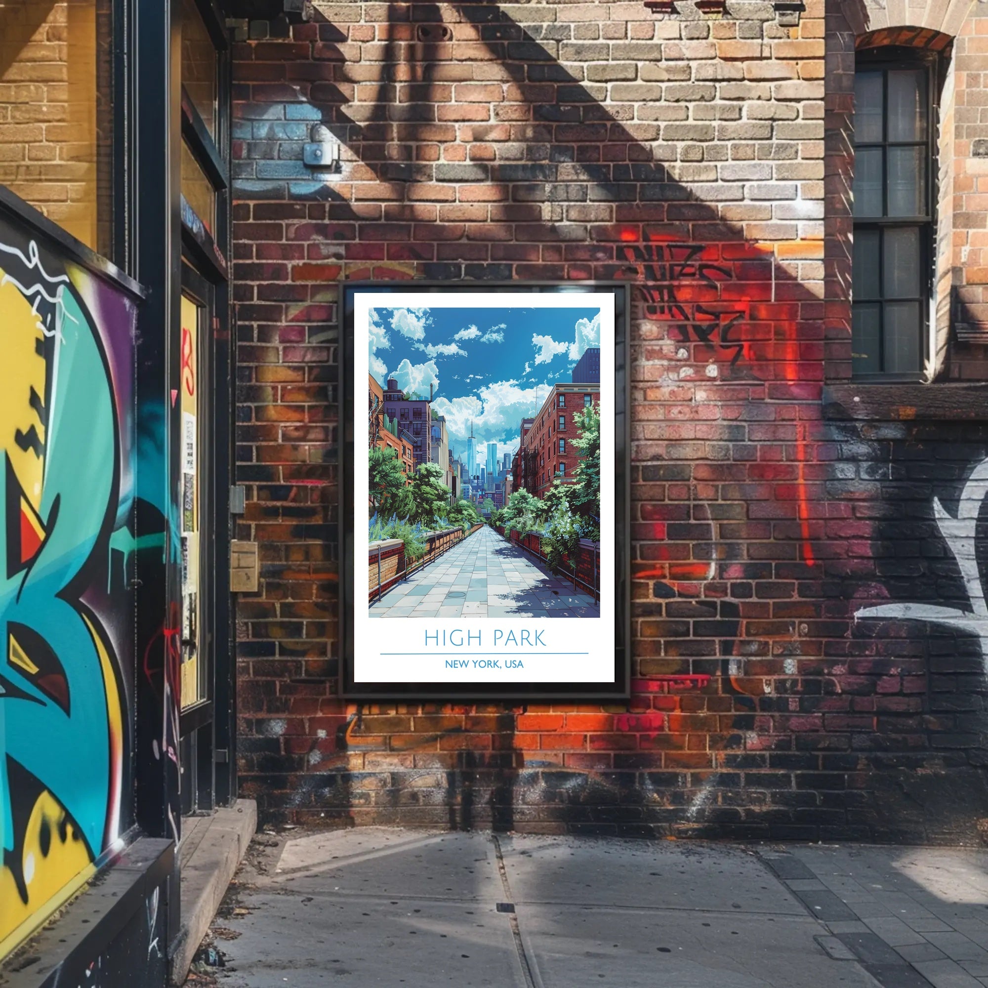 High Park in New York Poster