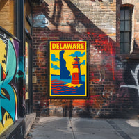 Delaware Lighthouse Poster