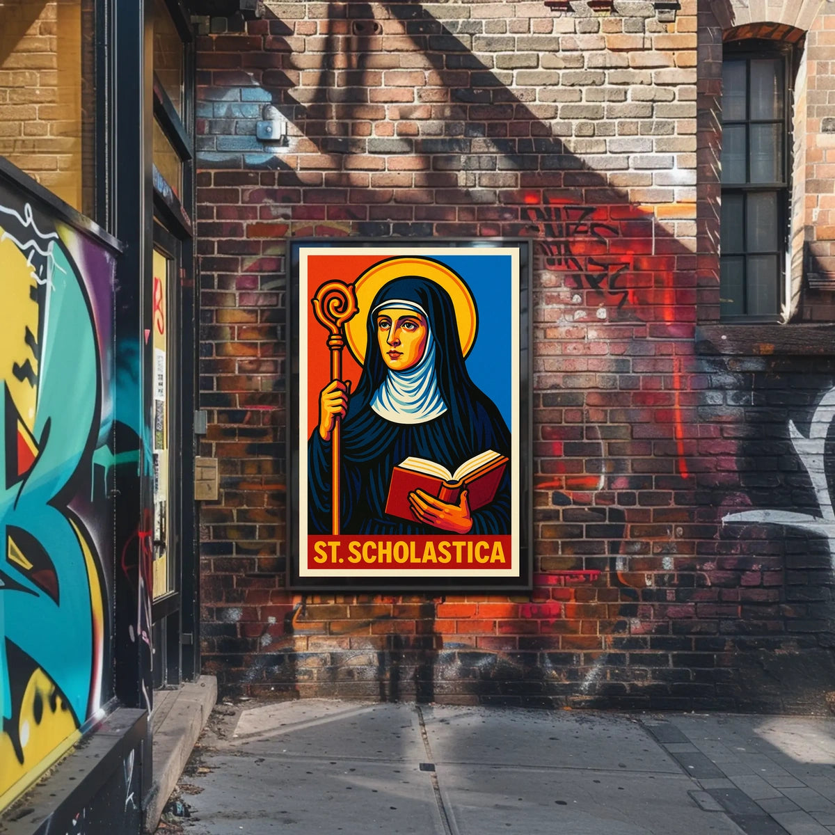 St. Scholastica Poster
