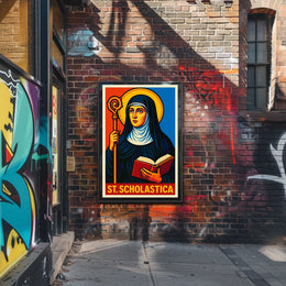 St. Scholastica Poster