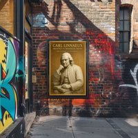 Carl Linnaeus Architect of Botanical Order Poster