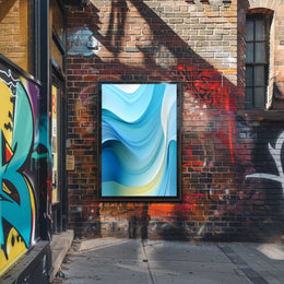 Oceanic Waves Poster