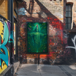 Enchanted Forest Guardian Poster