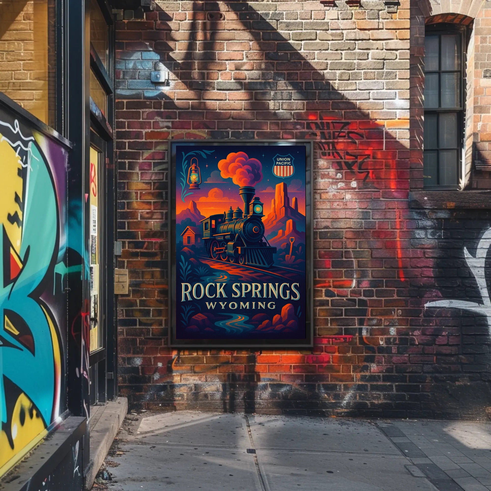 Rock Springs Wyoming Poster