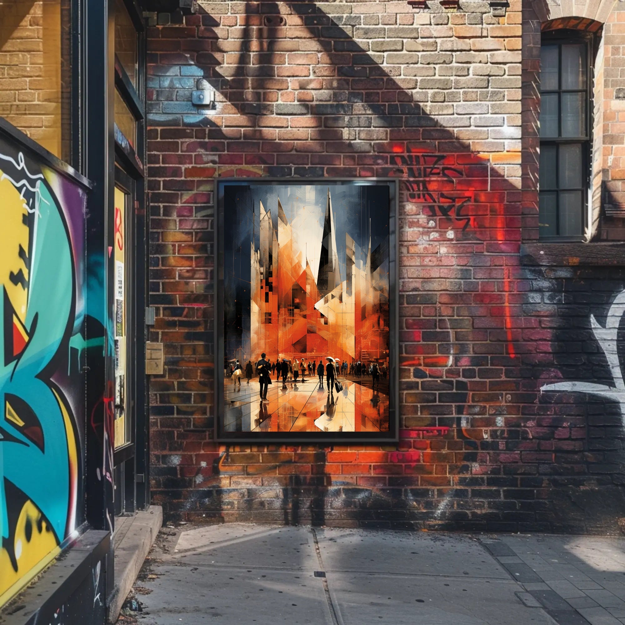 Urban Reflections Poster