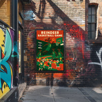Reindeer Basketball Extravaganza Poster