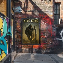 King Kong The Eighth Wonder of the World Poster PosterGoat