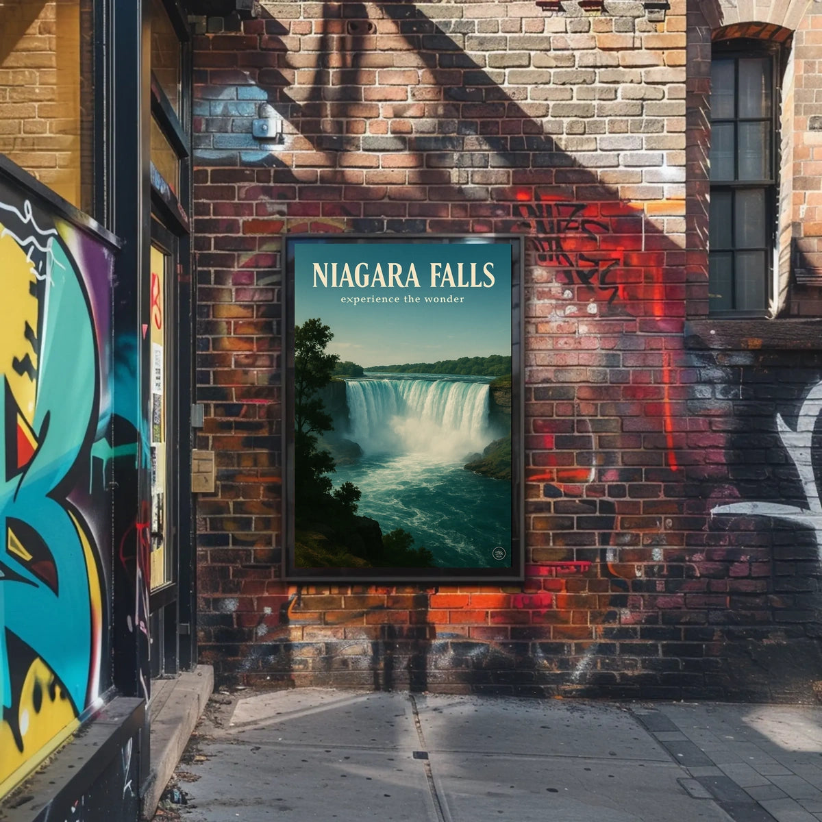 Niagara Falls Experience the Wonder Poster