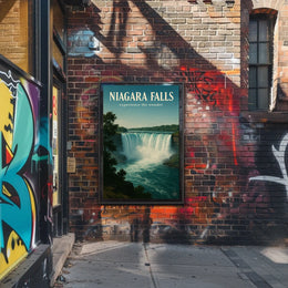 Niagara Falls Experience the Wonder Poster