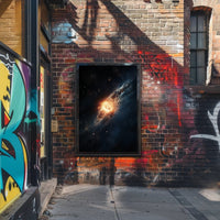 Cosmic Collision Poster