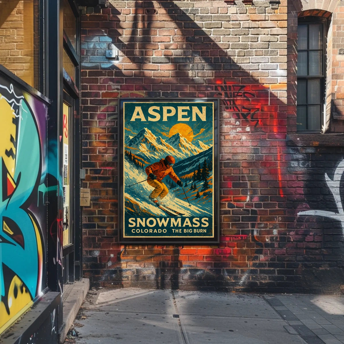 Aspen Snowmass Adventure Poster