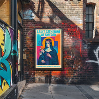Saint Catherine of Sweden Poster