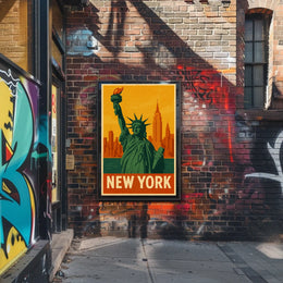 Iconic New York Poster