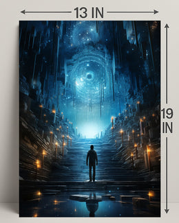 Journey To The Cosmic Abyss Poster