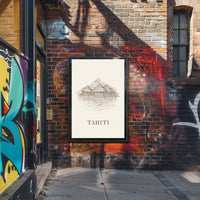 Tahiti Paradise Poster