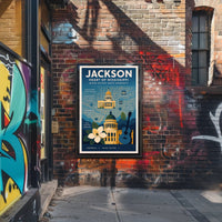 Jackson - Heart of Mississippi Poster