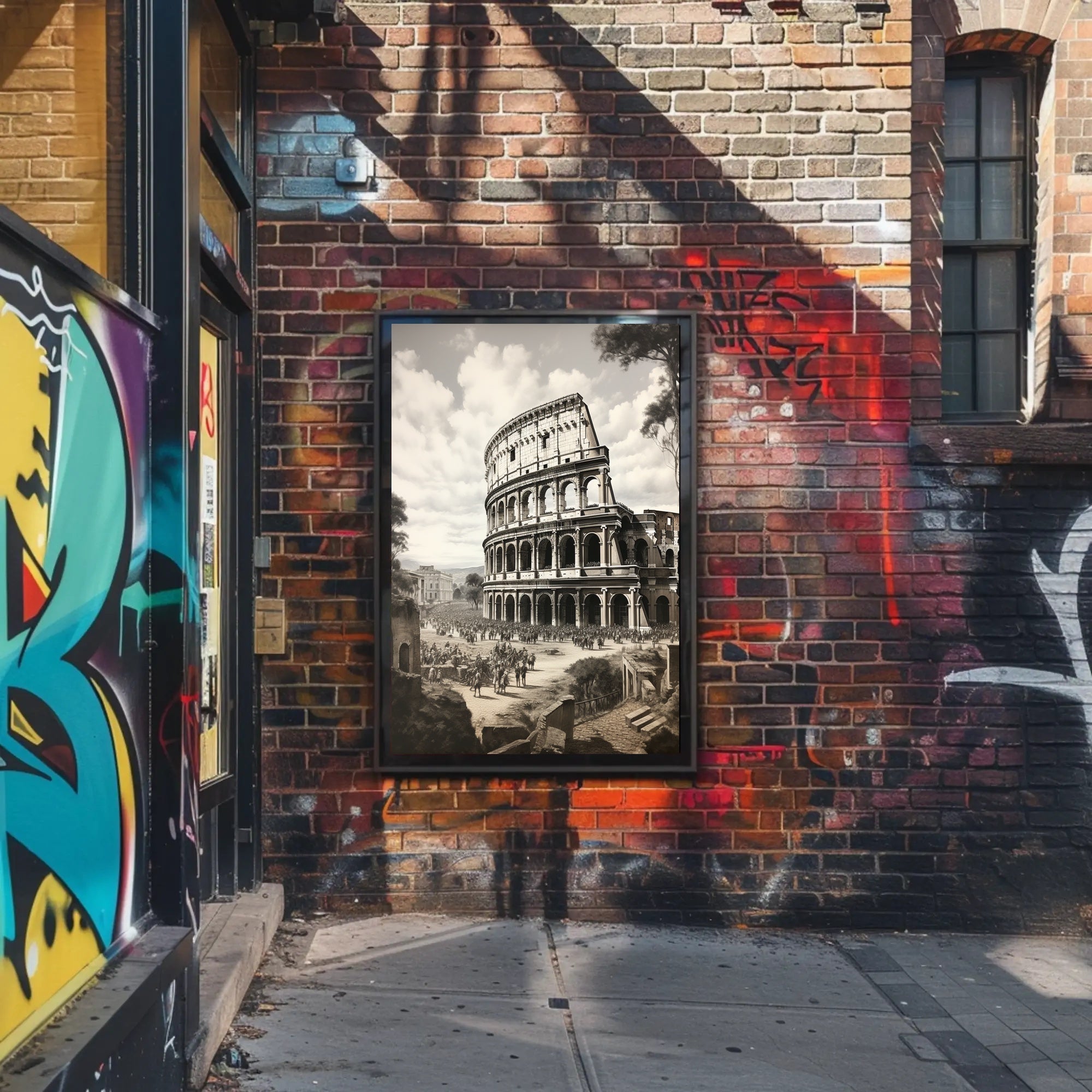 The Colosseum In Ancient Rome Poster