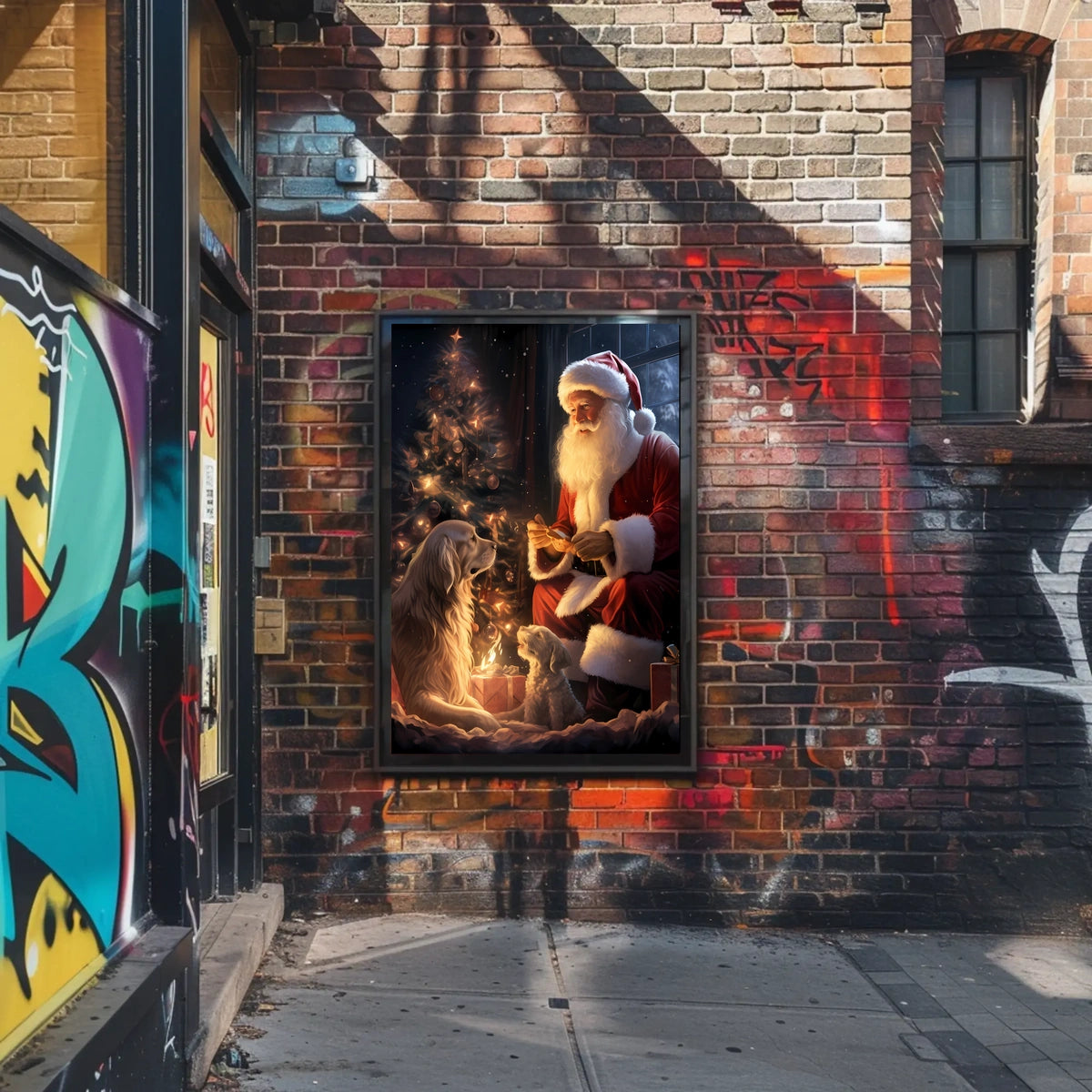SantaS Christmas Eve Poster