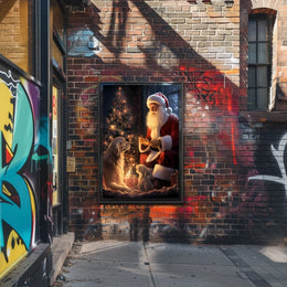 SantaS Christmas Eve Poster