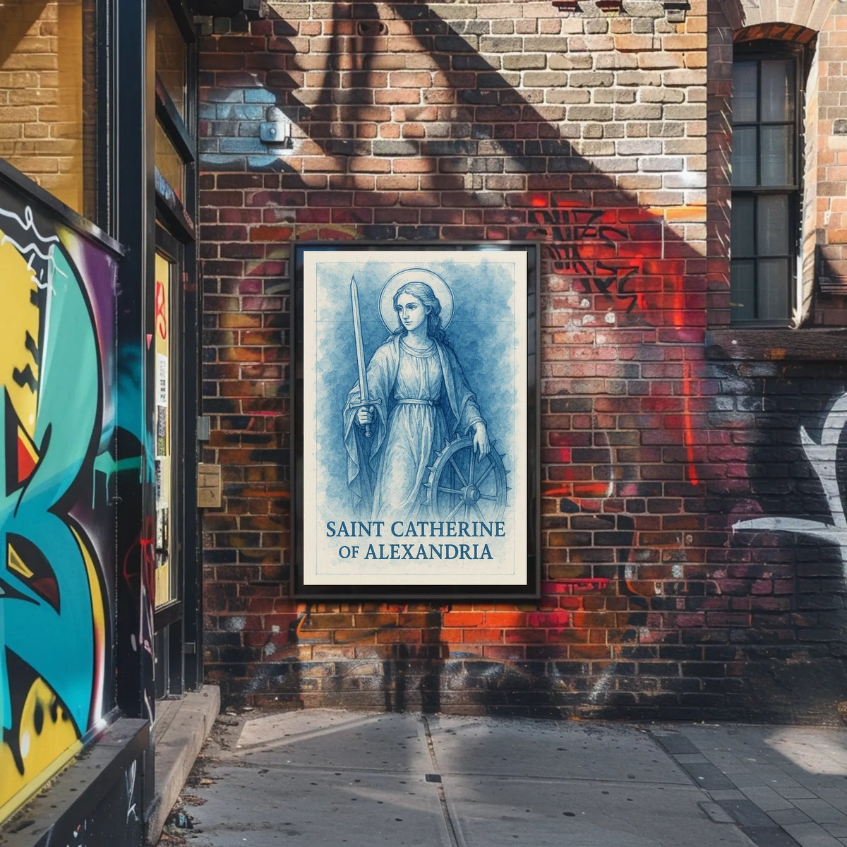 Saint Catherine of Alexandria Poster