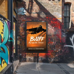 BUFF - Boeing B-52 Stratofortress Poster
