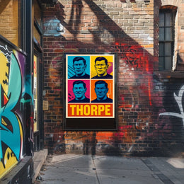 Thorpe Iconic Legacy Art Poster