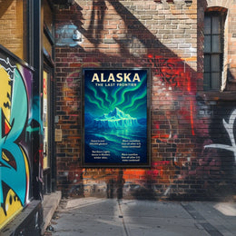 Alaska The Last Frontier Poster