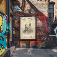 James Garfield 20th President Sketch Poster Art Print PosterGoat