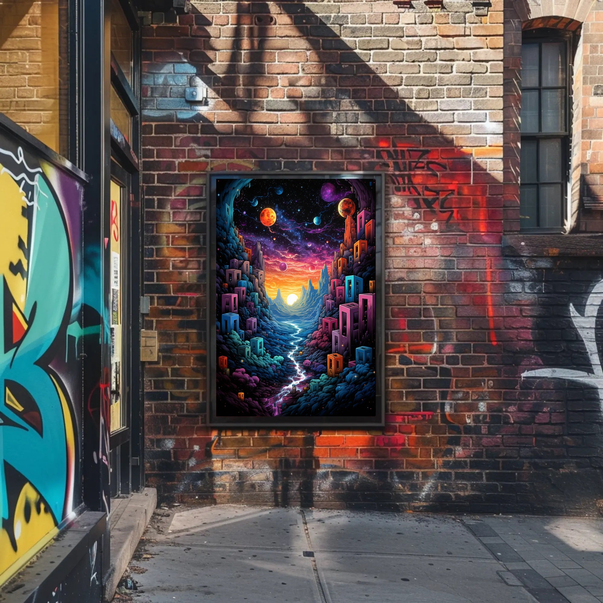 Cosmic Dreamscape Poster PosterGoat