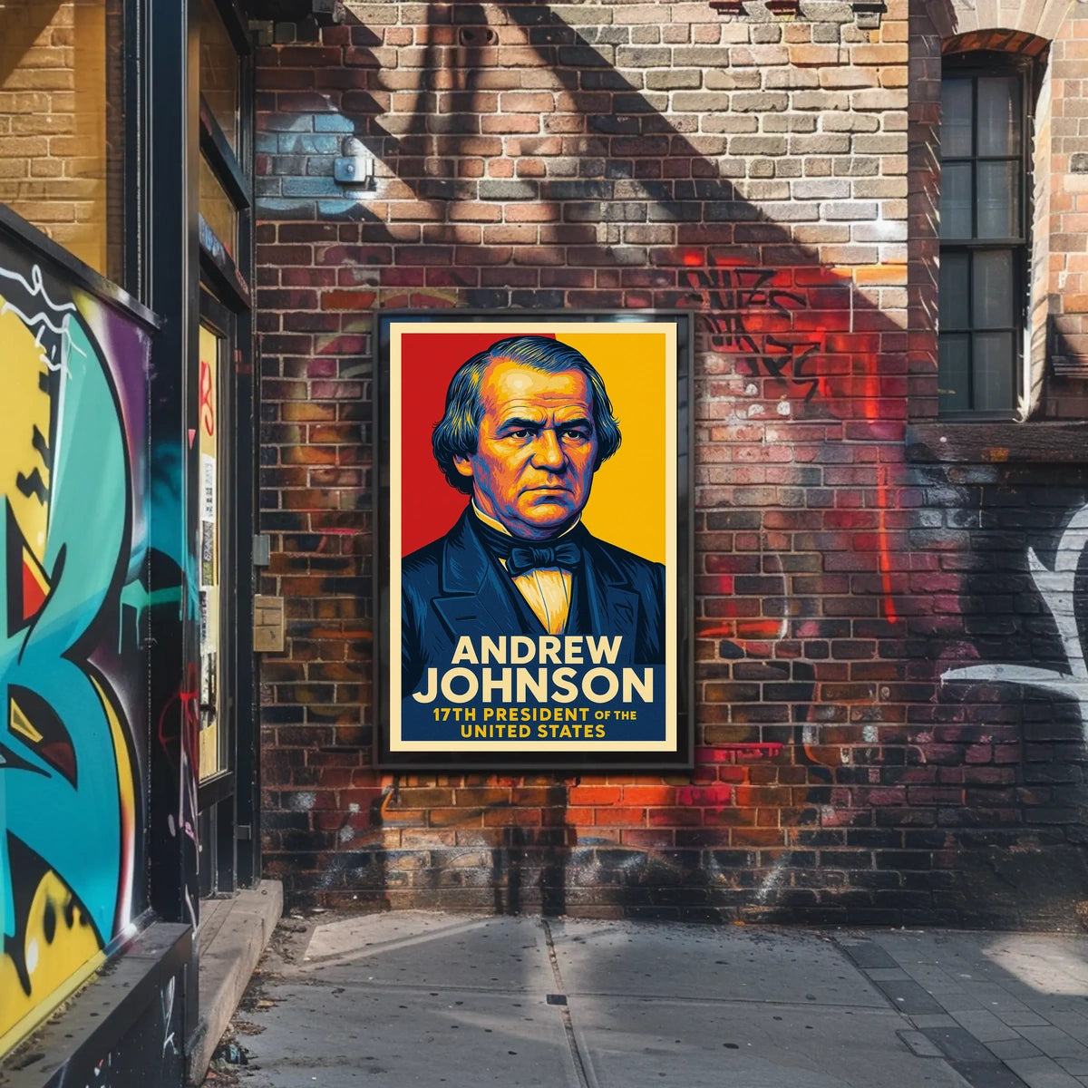 Andrew Johnson 17Th President Poster