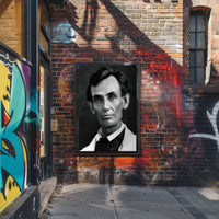 Abraham Lincoln Seated Formal Pose Poster Print PosterGoat