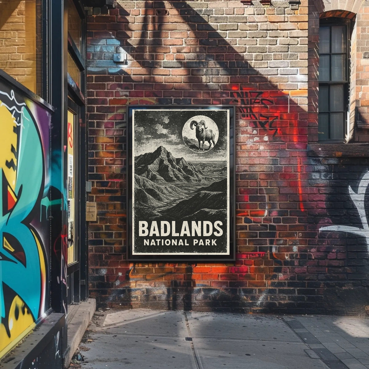 Badlands National Park Poster