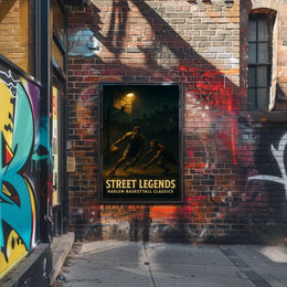Street Legends Harlem Basketball Classics Poster