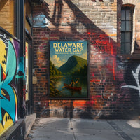 Delaware Water Gap Adventure Poster