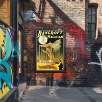 Bancroft The Magician Vintage Poster - Cultural or Heritage Poster