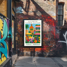 Aalsmeer Flower Auction Poster