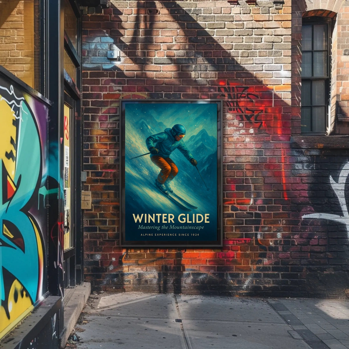 Winter Glide Poster