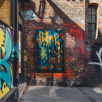 Geometric New York Poster
