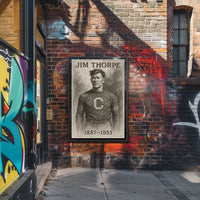 Jim Thorpe A Legendary Athlete Poster
