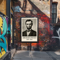 Abraham Lincoln Tribute Photography Poster