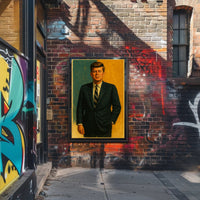 Mid-20th Century John F Kennedy Classic Portrait Poster