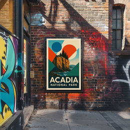 Acadia National Park Poster