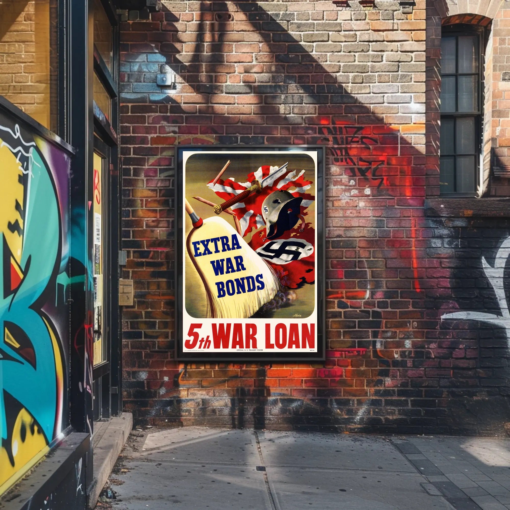5th War Loan Campaign Art Print for Unique Decor PosterGoat