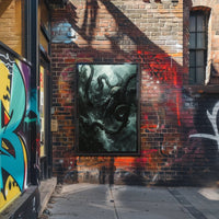 Kraken Unleashed: Epic Sea Creature Poster Art PosterGoat