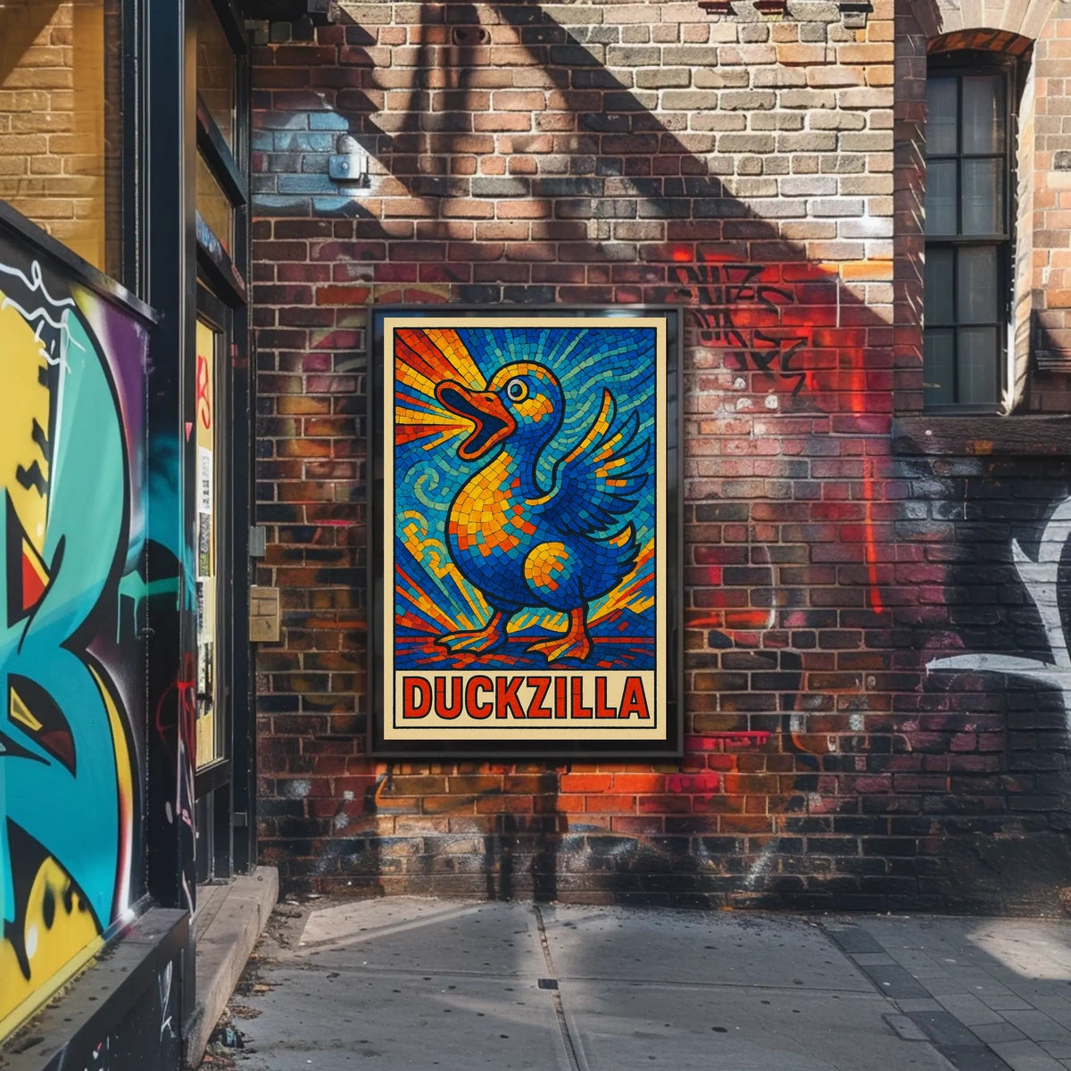 Duckzilla Poster