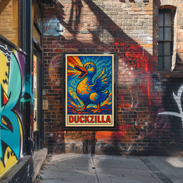 Duckzilla Poster
